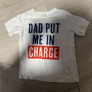 The Children’s Place Toddler Boys Dad Graphic Tee - White, 3T